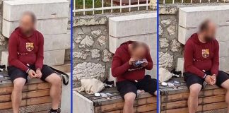 Građani uznemireni: Muškarac konzumira drogu ispred džamije u Sarajevu, nadomak osnovne škole - featured image