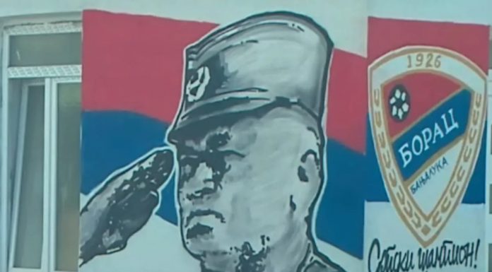 Test ljudskosti: Borba za uklanjanje murala ratnom zločincu Ratku Mladiću - featured image