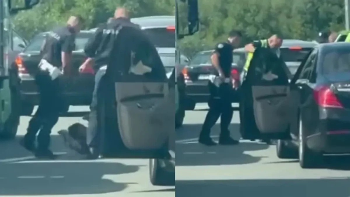 Srbijanski policajci izveli muškarca iz automobila i šutirali ga: MUP saopštio svoju verziju priče - featured image