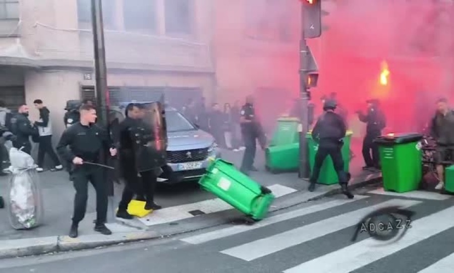 POČEO HAOS U NAJVEĆOJ DRŽAVI ZAPADNE EVROPE: Hiljade ljudi na ulicama uništava sve pred sobom, policija uzvraća suzavcima i DIMNIM BOMBAMA (FOTO, VIDEO) - featured image