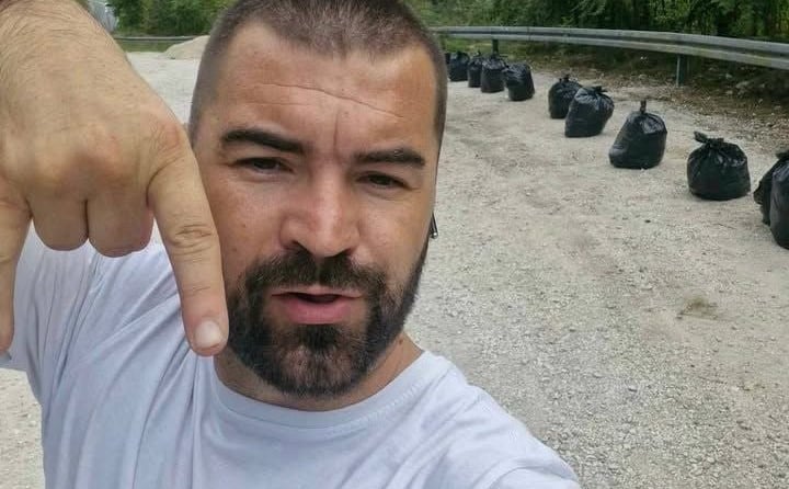 Bh. građanin ponovo očistio stajališta kod Mostara zatrpana otpadom: “Žalosno je šta nam rade naši” - featured image