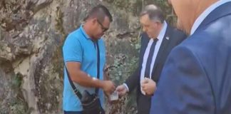 Na gradilištu dijelio novac: Stigao u svojstvu “Milorada Dodika” - featured image