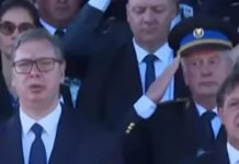 Načelnik Zajedničkog štaba OSBiH na vojnoj paradi u Beogradu 'čuva leđa' Vučiću - featured image