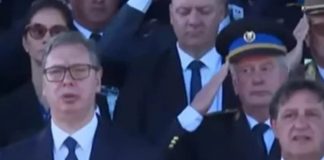 Načelnik Zajedničkog štaba OSBiH na vojnoj paradi u Beogradu 'čuva leđa' Vučiću - featured image