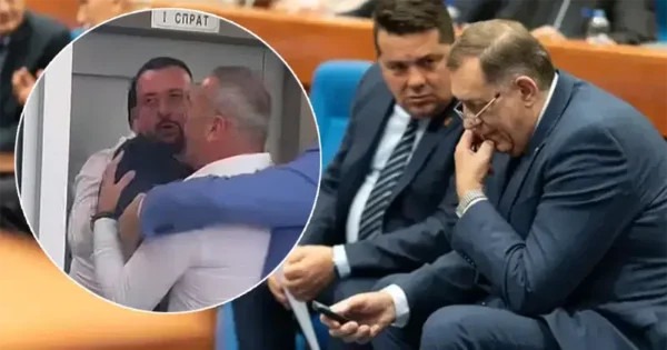 Tuča Dodikovih i Stevandićevih vijećnika prelila se na ulicu: Jedan pobjegao u butik - featured image