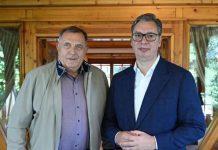 Vučić nazvao Dodika predsjednikom, ali nije naznačio čega - featured image