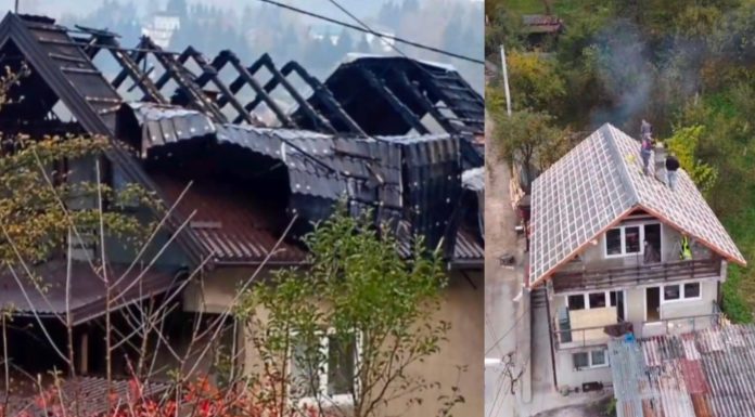 Dobri ljudi i džematlije zajedničkim snagama obnovili kuću kaja je unišena u požaru Dobri ljudi i džematlije zajedničkim snagama obnovili kuću kaja je unišena u požaru - featured image
