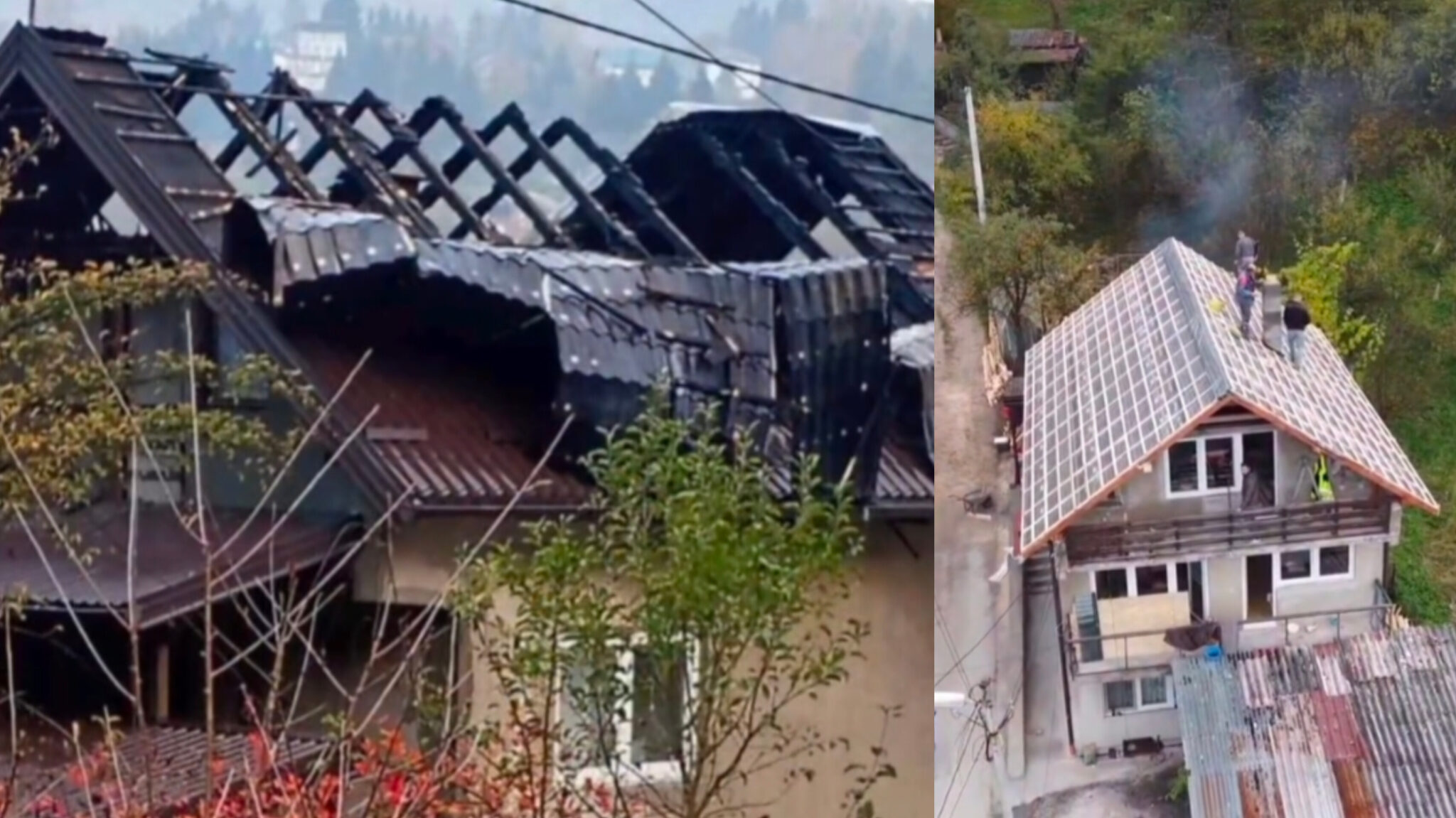 Dobri ljudi i džematlije zajedničkim snagama obnovili kuću kaja je unišena u požaru - featured image Dobri ljudi i džematlije zajedničkim snagama obnovili kuću kaja je unišena u požaru - featured image