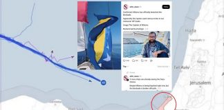 Zastava BiH vihori se u vodama Gaze - featured image