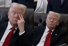 A Bidena je prozvao "Sleepy Joe": Fotografije Trumpa kako "spava" postale hit na društvim mrežama - featured image