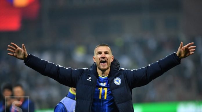 Prva reakcija Edina Džeke nakon žrijeba baraža za Mundijal - featured image