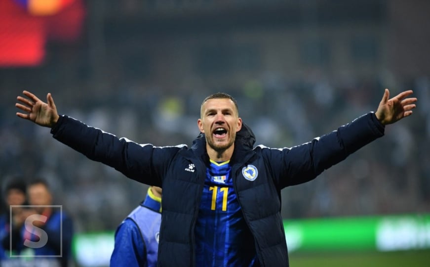 Prva reakcija Edina Džeke nakon žrijeba baraža za Mundijal - featured image