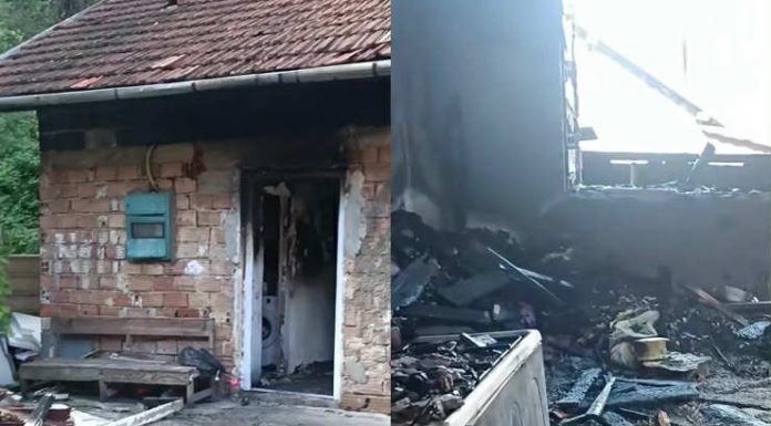 U požaru u Starom Gradu potpuno izgorjela kuća: Porodica u teškoj situacija, stara majka nepokretna - featured image