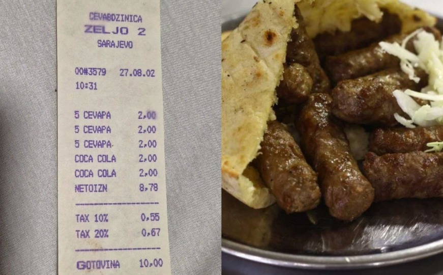 Sjećate li se vremena kada ste za dvije marke mogli pojesti pet ćevapa? Tako je bilo prije 23 godine - featured image