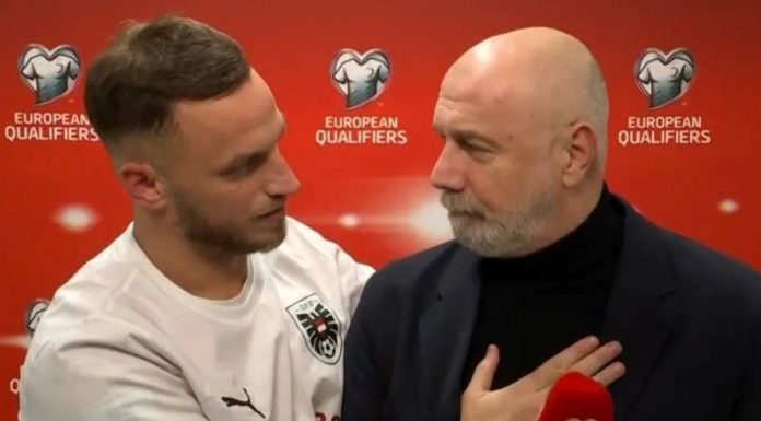 Zanimljiva scena: Barbarez davao izjavu, a onda ga je prekinuo Marko Arnautović - featured image