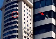 Opasan prizor iz Tuzle: Žena rizikovala život čisteći prozor na visokom spratu zgrade bez zaštite Opasan prizor iz Tuzle: Žena rizikovala život čisteći prozor na visokom spratu zgrade bez zaštite - featured image