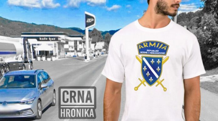 Adnanu policija u Doboju oduzela majicu sa grbom Armije BiH: “Htjeli su da se skidam na ulici”