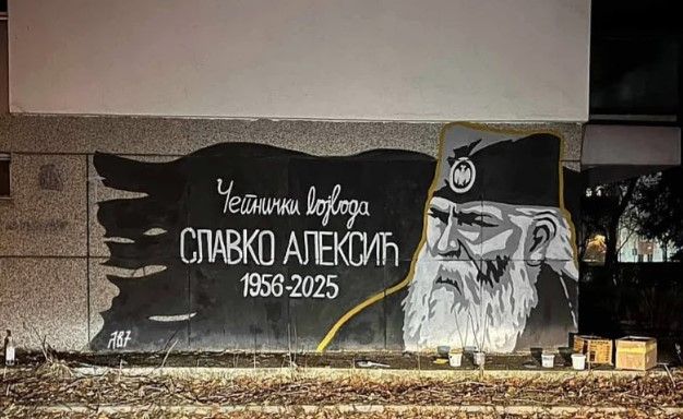 Osvanuo sraman mural četničkom vojvodi u Banjoj Luci - featured image