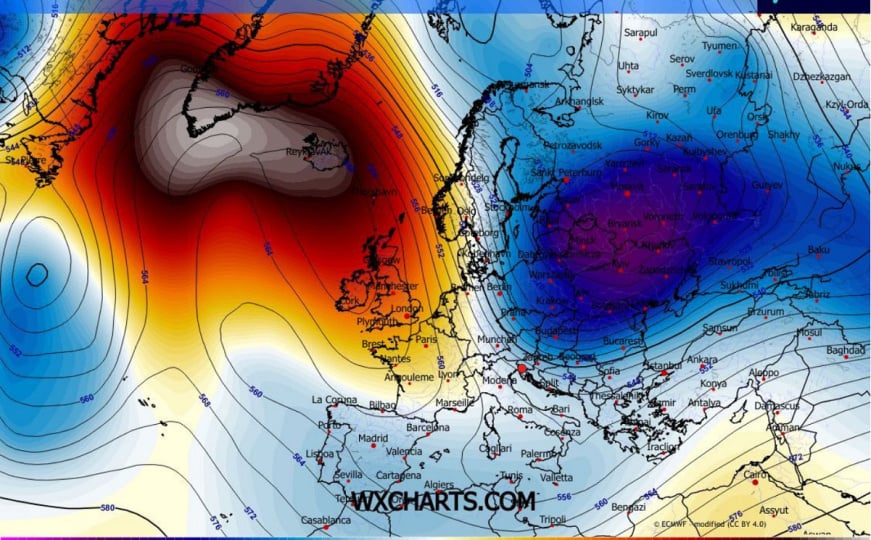 Arktički udar stiže u Europu: Temperature padaju i do -15°C, pogledajte šta očekuje Balkan - featured image