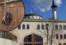 Rasistički napad na džamiju u Švedskoj: Primjerak Kur’ana probušen mecima Rasistički napad na džamiju u Švedskoj: Primjerak Kur’ana probušen mecima - featured image