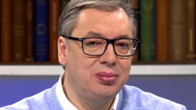 VUČIĆ ŠOKIRAO U „ĆIRILICI“: „Ne želim da se miješam u stvari u BiH, ali čemu sav taj cirkus oko Dodika; Volio bih da se spajaju sa Srbijom…“ VUČIĆ ŠOKIRAO U „ĆIRILICI“: „Ne želim da se miješam u stvari u BiH, ali čemu sav taj cirkus oko Dodika; Volio bih da se spajaju sa Srbijom…“ - featured image