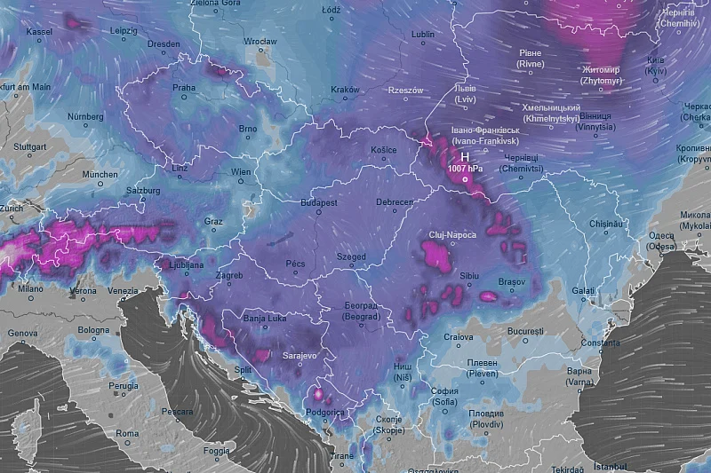 “Ovakvo nešto nismo vidjeli u ovom stoljeću”: Meteorolozi iznenađeni razmjerima zimske oluje u Evropi - featured image “Ovakvo nešto nismo vidjeli u ovom stoljeću”: Meteorolozi iznenađeni razmjerima zimske oluje u Evropi - featured image