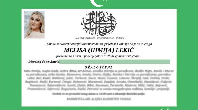 Bože dragi šta nam se dešava: Tuga i bol zbog preranog odlaska Melise Bože dragi šta nam se dešava: Tuga i bol zbog preranog odlaska Melise - featured image