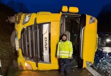 Nesreća u Njemačkoj: Kamionu pukla guma pri 90 km/h, Admir prošao s lakšom povredom Nesreća u Njemačkoj: Kamionu pukla guma pri 90 km/h, Admir prošao s lakšom povredom - featured image