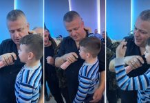 OVAKO SE MRŽNJA PRENOSI NA DJECU: Dječak pjeva stihove protiv muslimana, odrasli ga podržava OVAKO SE MRŽNJA PRENOSI NA DJECU: Dječak pjeva stihove protiv muslimana, odrasli ga podržava - featured image
