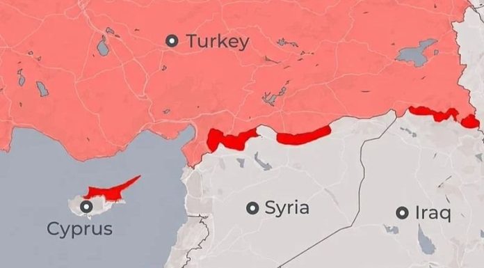 IZRAEL UDARIO NA ERDOĞANA: Objavili mapu i optužili Tursku za „okupaciju“ IZRAEL UDARIO NA ERDOĞANA: Objavili mapu i optužili Tursku za „okupaciju“ - featured image