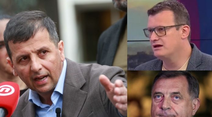NEBOJŠA VUKANOVIĆ ZATRESAO POLITIČKU SCENU: “On otvoreno radi za režim Milorada Dodika i prodaje…” NEBOJŠA VUKANOVIĆ ZATRESAO POLITIČKU SCENU: “On otvoreno radi za režim Milorada Dodika i prodaje…” - featured image
