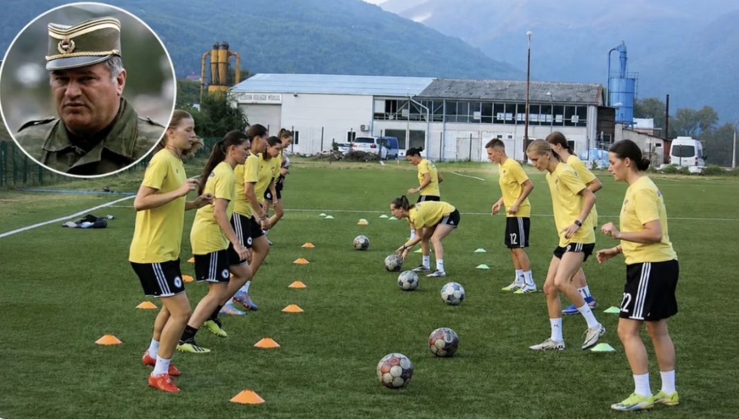 SFK Libero iz Goražda zbog veličanja Ratka Mladića suspendovao dvije igračice - featured image