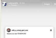 DOKLE VIŠE? Otac golmana FK Sarajeva javno veliča Ratka Mladića DOKLE VIŠE? Otac golmana FK Sarajeva javno veliča Ratka Mladića - featured image