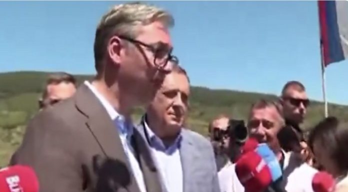 BLAM MILORADA DODIKA PRED KAMERAMA: Hvalio Vučića, pa lupio neviđenu glupost, predsjednik Srbije ga ispravljao pred svima (VIDEO) BLAM MILORADA DODIKA PRED KAMERAMA: Hvalio Vučića, pa lupio neviđenu glupost, predsjednik Srbije ga ispravljao pred svima (VIDEO) - featured image