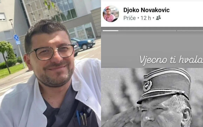 Mladi hirurg koji je veličao Mladića ostao bez posla u KB Orašje - featured image