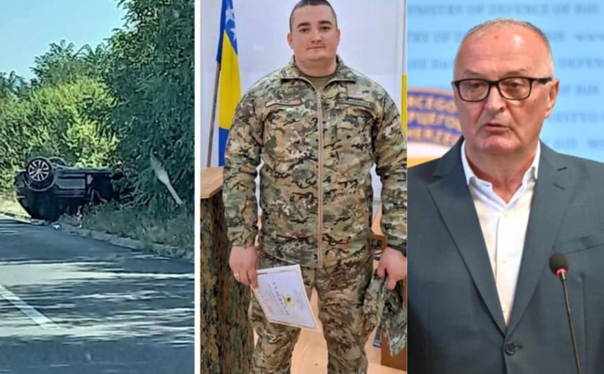 Helez nagradio poručnika Nedima: Spasio majku i bebu iz prevrnutog automobila - featured image Helez nagradio poručnika Nedima: Spasio majku i bebu iz prevrnutog automobila - featured image