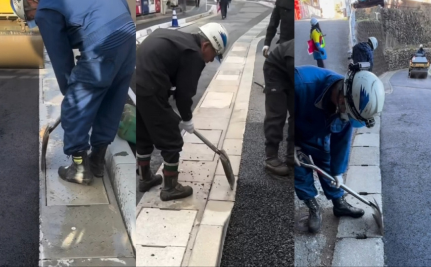 Pogledajte kako se u Japanu završava gradnja ceste: Svaki milimetar asfalta je 'pod konac' - featured image