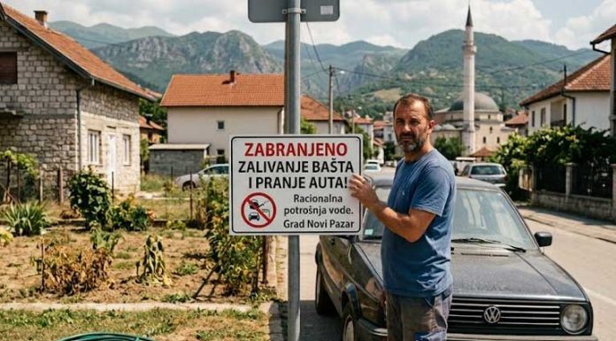 Novi Pazar uveo zabranu nenamjenskog trošenja vode zbog suše Novi Pazar uveo zabranu nenamjenskog trošenja vode zbog suše - featured image