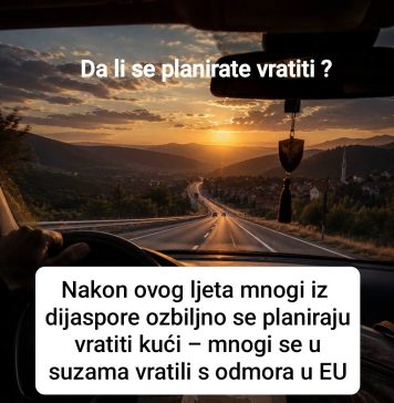 Nakon ovog ljeta mnogi iz dijaspore ozbiljno se planiraju vratiti kući