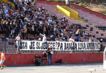 NAVIJAČI SLOBODE NA TRIBINAMA CITIRALI GENERALA ATIFA DUDAKOVIĆA: “Šta je sljedeće? Pa Banja Luka, naravno” NAVIJAČI SLOBODE NA TRIBINAMA CITIRALI GENERALA ATIFA DUDAKOVIĆA: “Šta je sljedeće? Pa Banja Luka, naravno” - featured image