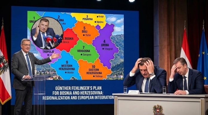 PANIKA U BEOGRADU I BANJA LUCI: Vučić i Dodik se drže za glavu zbog Fehlingerove mape PANIKA U BEOGRADU I BANJA LUCI: Vučić i Dodik se drže za glavu zbog Fehlingerove mape - featured image