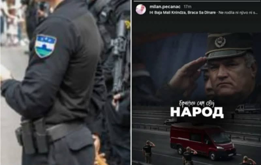 NOVI SKANDAL ZBOG VELIČANJA ZLOČINCA MLADIĆA: Pogledajte šta je objavio policijski službenik MUP-a u Livnu - featured image NOVI SKANDAL ZBOG VELIČANJA ZLOČINCA MLADIĆA: Pogledajte šta je objavio policijski službenik MUP-a u Livnu - featured image