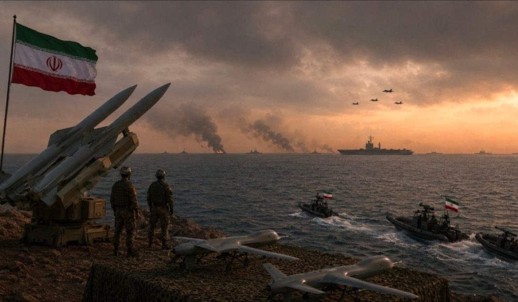 RAKETE POLETJELE PREMA AMERIČKIM BAZAMA: Iran objavio snimak operacije Kazna za agresora - featured image