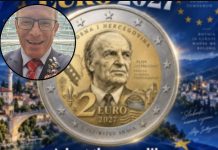 BiH s eurom već 2027.? Gunter Fehlinger predstavio plan i otkrio čiji lik vidi na kovanici od 2 eura BiH s eurom već 2027.? Gunter Fehlinger predstavio plan i otkrio čiji lik vidi na kovanici od 2 eura - featured image