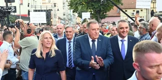 Skandalozne poruke Dodika na izbornom skupu SNSD-a: “Smeta nam granica na Drini i radimo na tome da ne postoji”