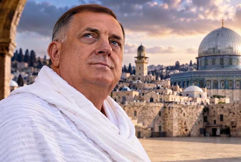 Milorad Dodik postao hadžija u Jerusalemu - featured image