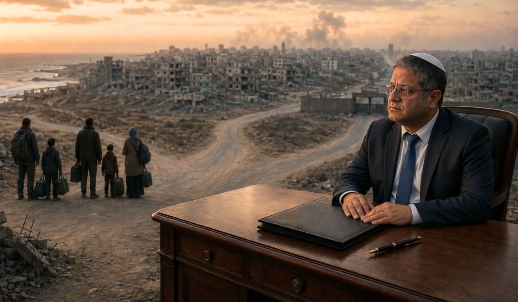 BEN GVIR PREDSTAVIO PLAN KOJI JE UZNEMIRIO SVIJET: Gotovo dva miliona Palestinaca trebalo bi napustiti Gazu - featured image