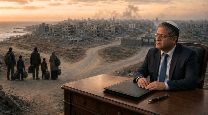 BEN GVIR PREDSTAVIO PLAN KOJI JE UZNEMIRIO SVIJET: Gotovo dva miliona Palestinaca trebalo bi napustiti Gazu BEN GVIR PREDSTAVIO PLAN KOJI JE UZNEMIRIO SVIJET: Gotovo dva miliona Palestinaca trebalo bi napustiti Gazu - featured image